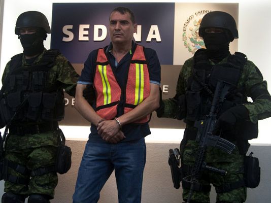 Telediario 1 - Duro golpe al narcotráfico mexicano