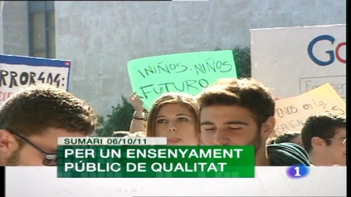 L'informatiu - Comunitat Valenciana - Comunidad Valenciana en 2' - 06/10/11