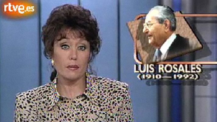 Escritores en el Archivo de RTVE - Muere Luis Rosales (1992)