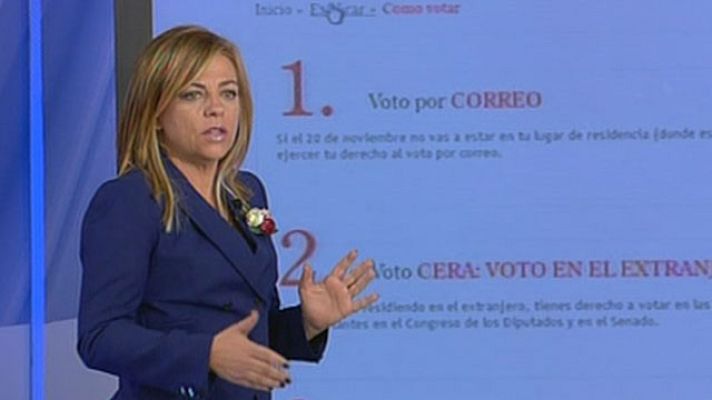 Telediario 1 - Web de Rubalcaba