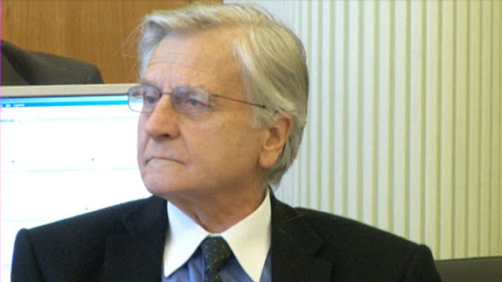 Telediario 1 - BCE mantiene los tipos de interés