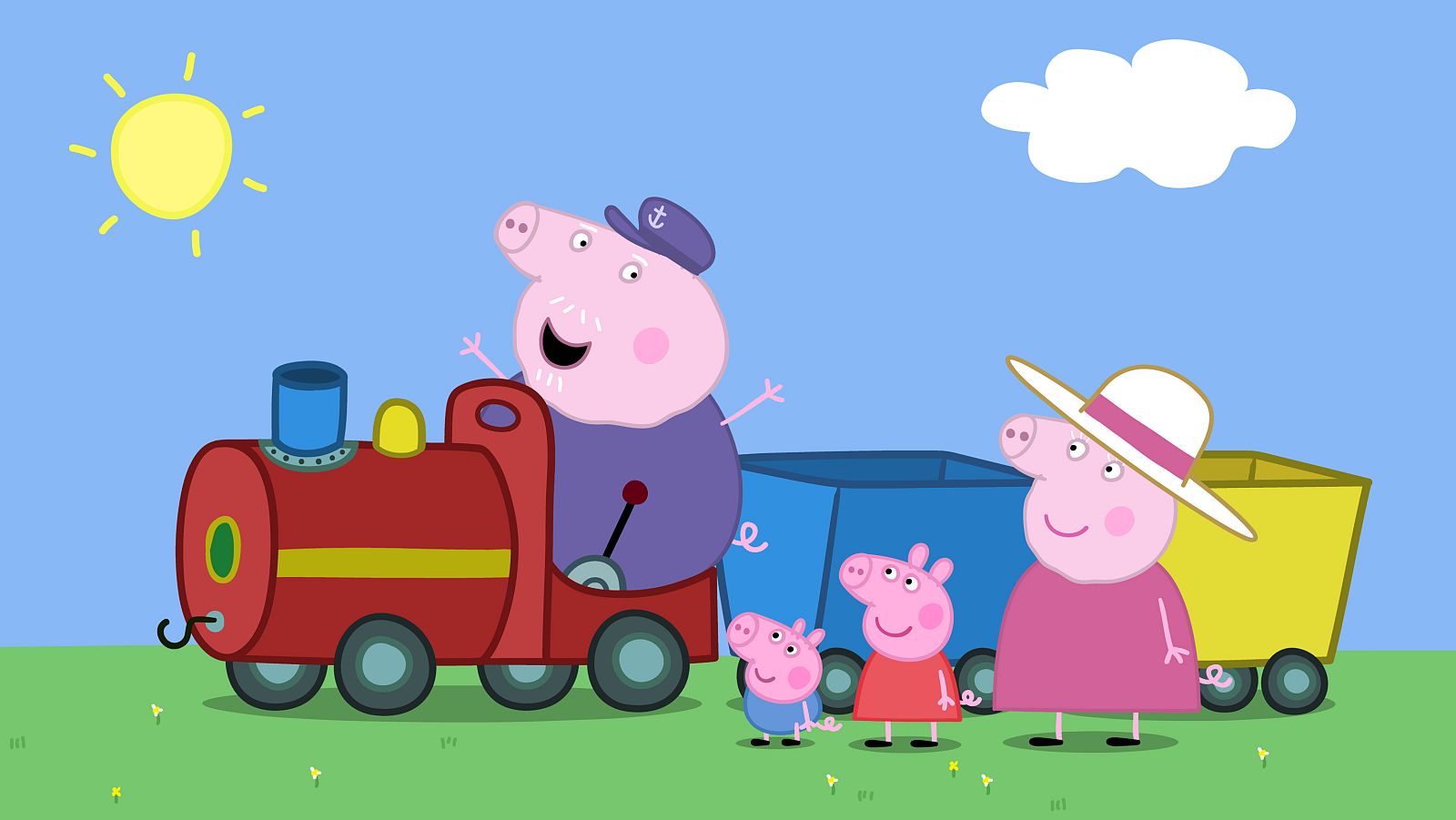 Peppa Pig - El trenecito del abuelo - RTVE.es - Peppa Pig | Ver