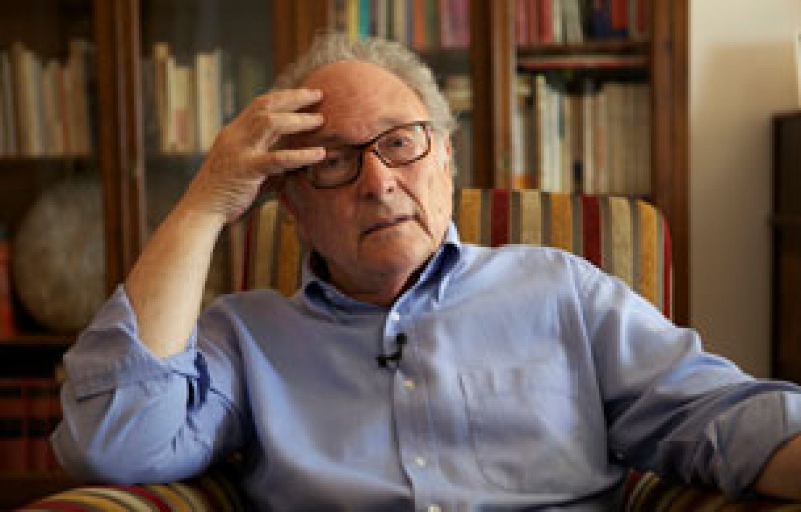 Eduardo Punset visita "Pienso Luego Existo", el programa de filosofía de La 2 de TVE