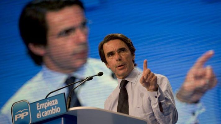  - Aznar: "Es el tiempo de Rajoy"