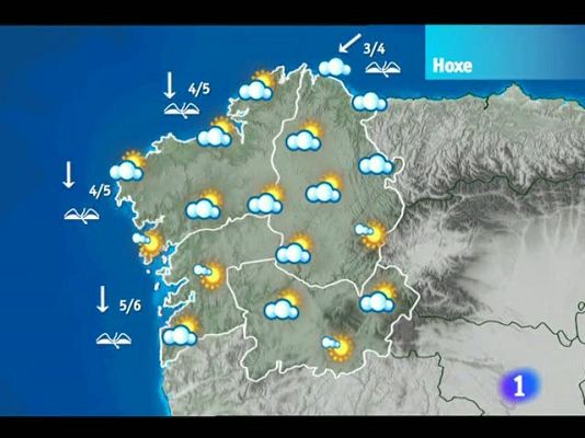 Telexornal - Galicia - El tiempo en la Comunidad de Galicia - 07/10/11