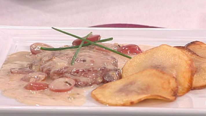 RTVE Cocina - Lomo relleno al cabrales con salsa