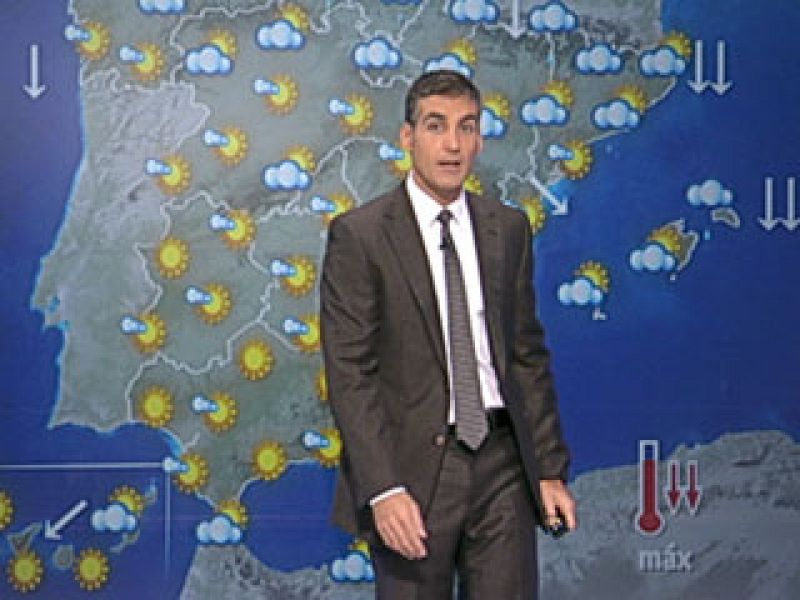 Las temperaturas bajarán entre 6 y 8 grados en la mitad norte peninsular