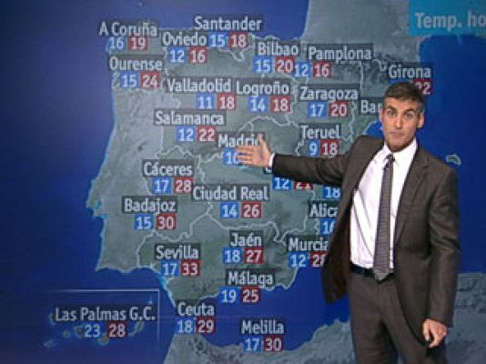 El tiempo - Descenso de las temperaturas
