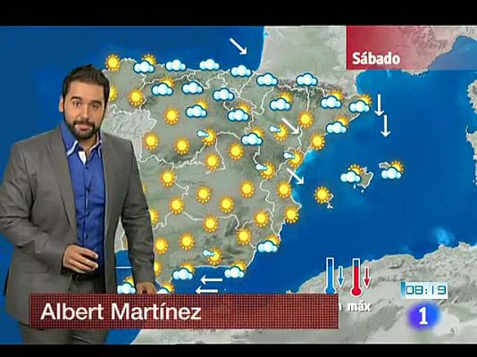 El tiempo - Viento, descenso de las temperaturas y lluvias en el norte