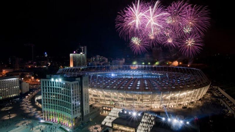 El estadio de la Eurocopa 2012