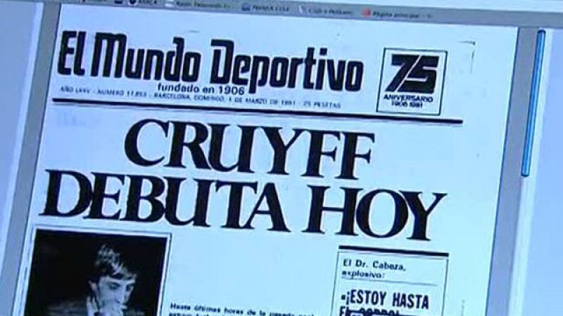 Johan Cruyff jugó en el Levante | Ver