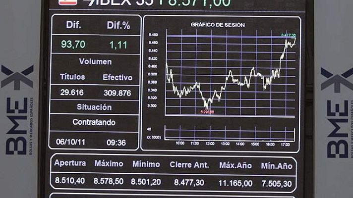 Informativo 24h - La Bolsa española abre al alza
