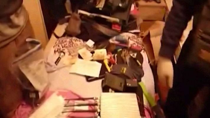 Telediario 1 - Detenida una banda de butroneros