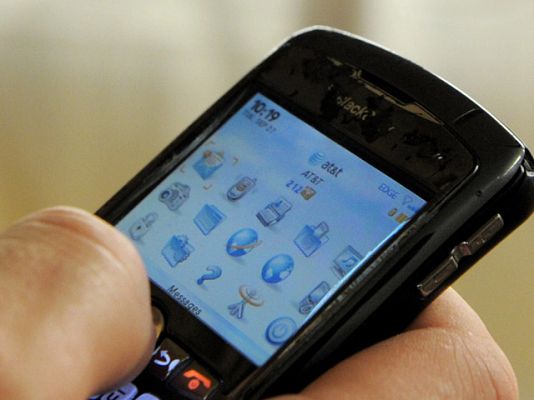 Telediario 1 - Blackberry también se apaga en EE.U