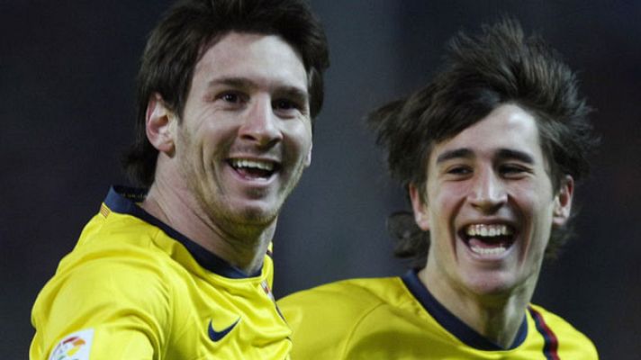 Telediario 1 - Messi y Bojan..¿primos?