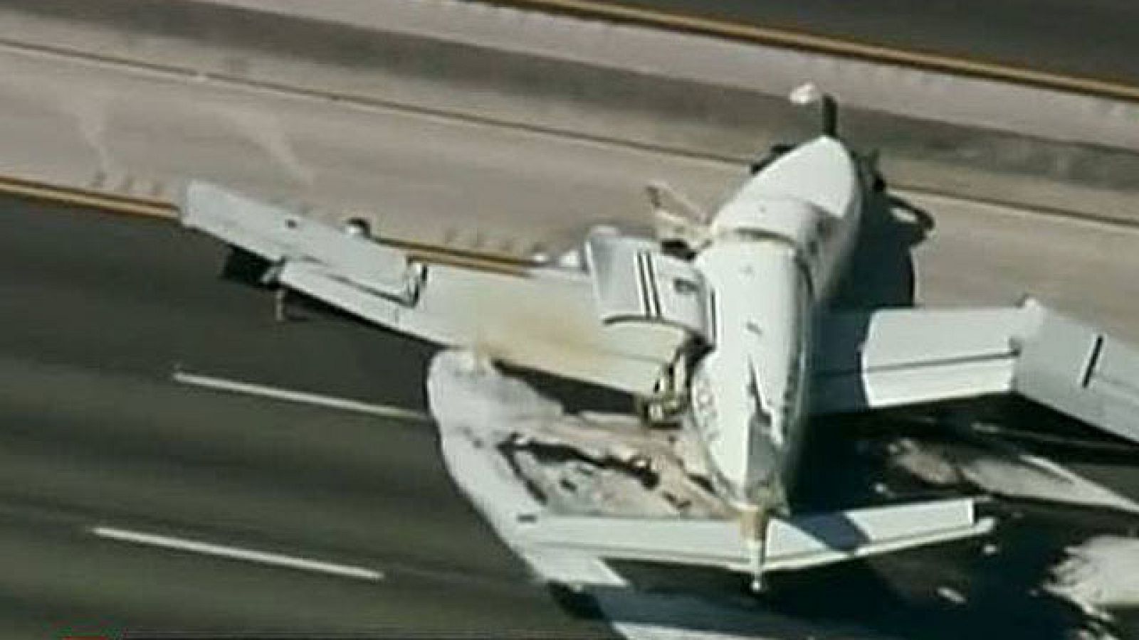 La aeronave se dirigía hacia el aeropuerto de North Perry cuando ocurrió el accidente.