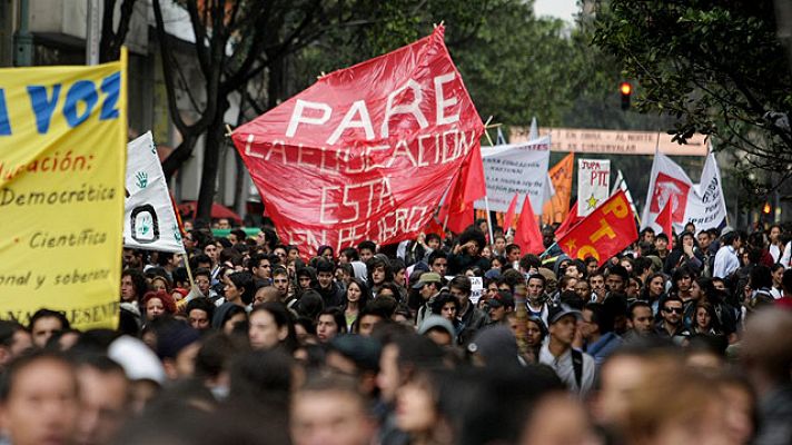 Informativo 24h - Huelga universitaria en Colombia