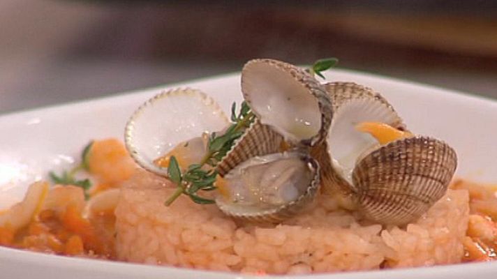 RTVE Cocina - Sopa de marisco con arroz al ajillo