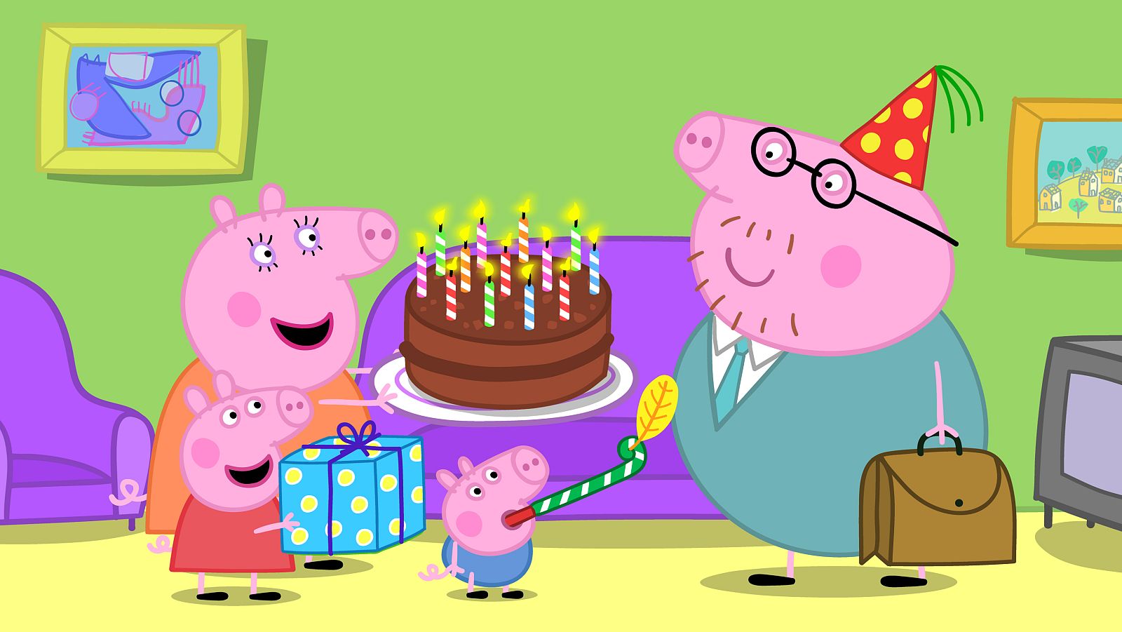 Peppa Pig - El cumpleaños de papá pig - RTVE.es - Peppa Pig | Ver
