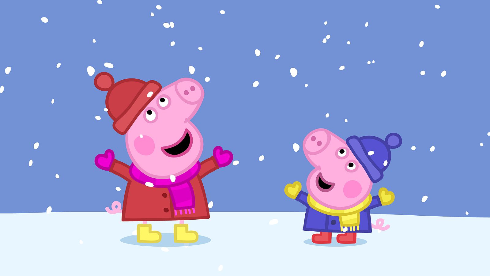 Peppa Pig - Un frío día de invierno - RTVE.es - Peppa Pig | Ver