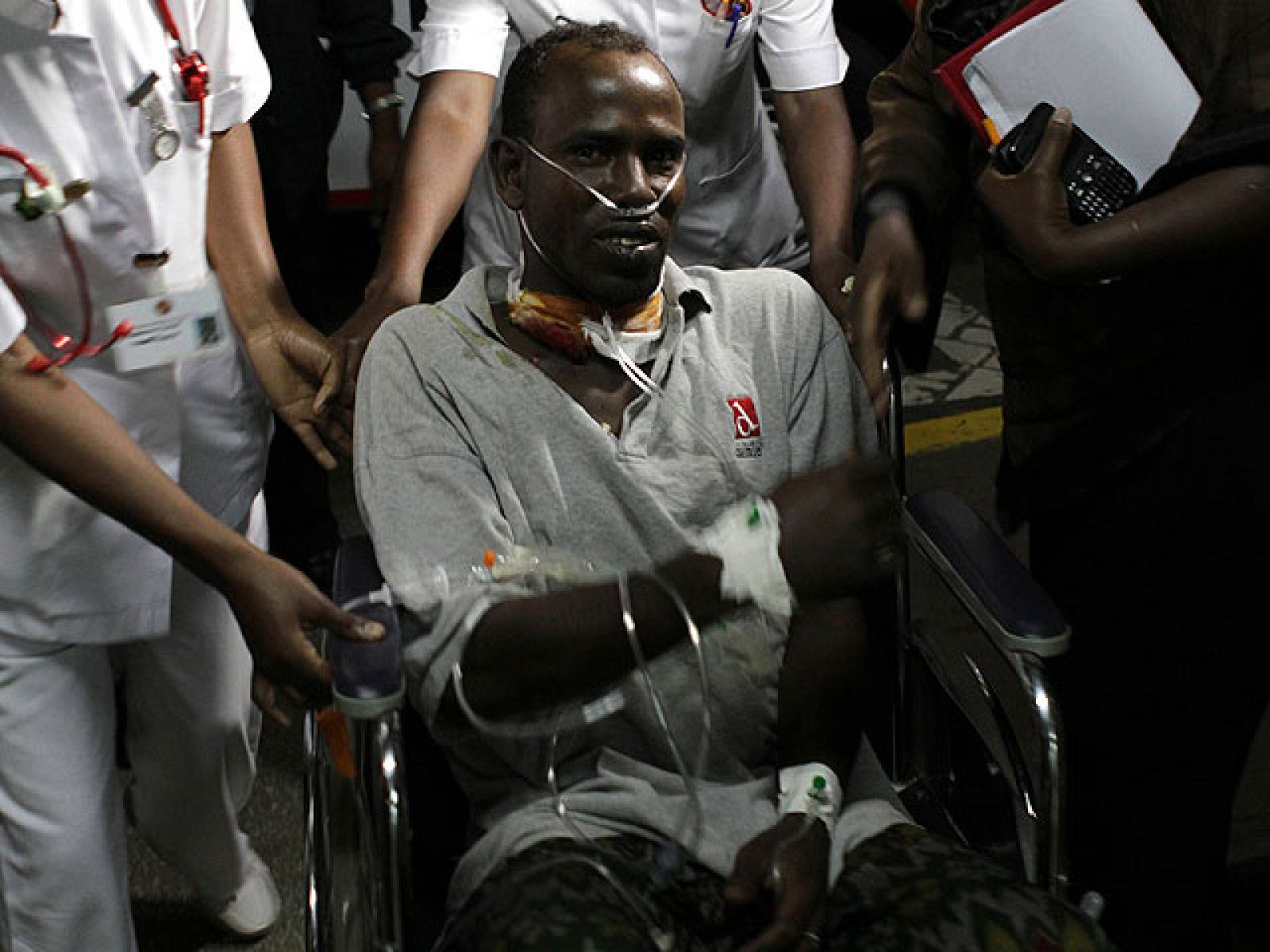 El conductor keniano de las cooperantes españolas permanece estable