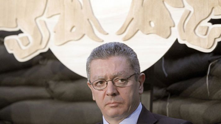 Telediario 1 - Gallardón en las listas del PP