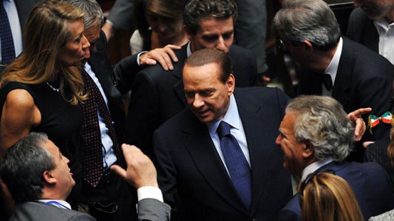 Silvio Berlusconi ha vuelto a superar una cuestión de confianza