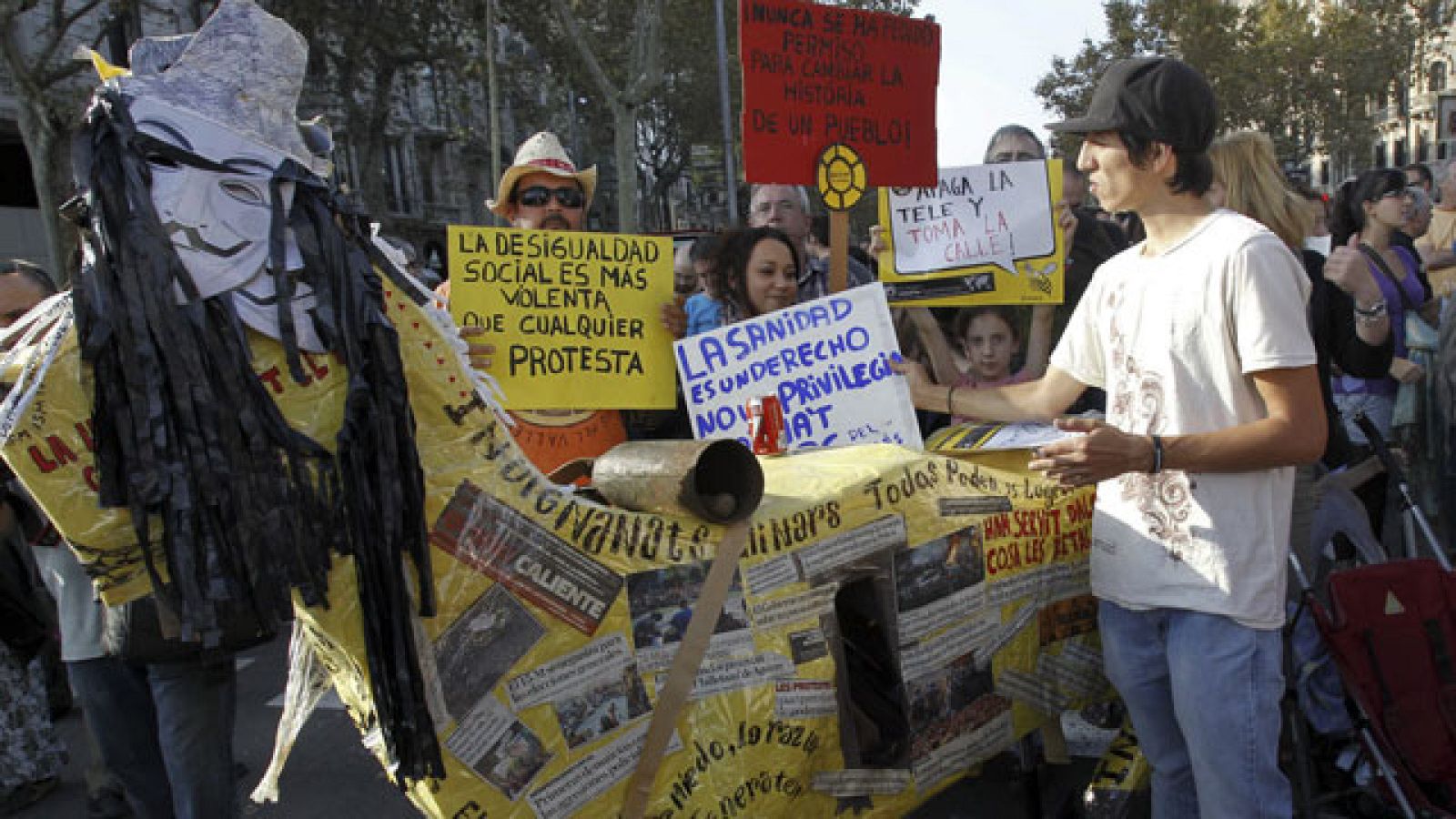 Telediario 2 en cuatro minutos - 15/10/11