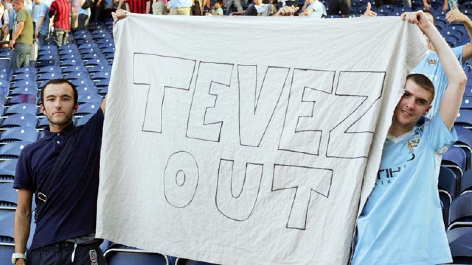 Tévez, se rompe un icono del City