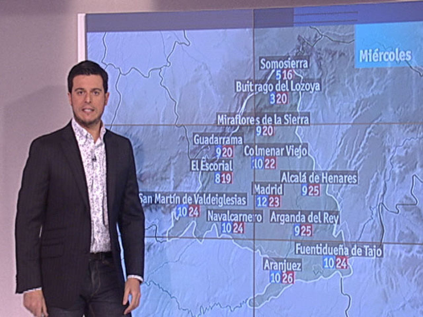 El tiempo en la Comunidad de Madrid - 18/10/11