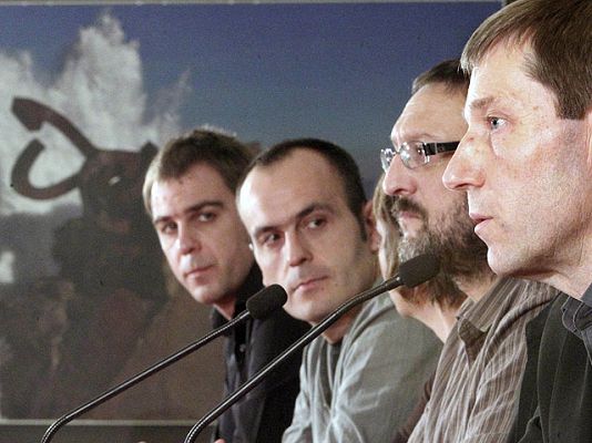 Telediario 1 - La izquierda abertzale espera una "respuesta positiva" de ETA a la Conferencia