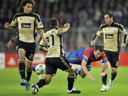 Champions League - Basilea  0 - 2 Benfica