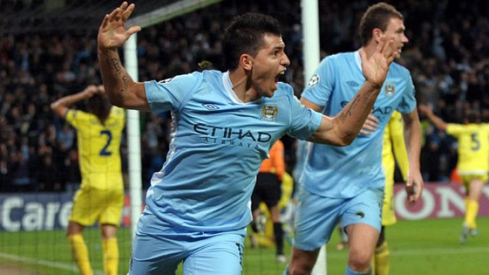 Champions League - Manchester City 2 - 1 Villarreal