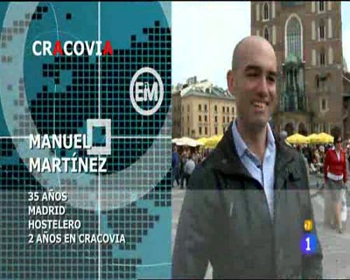 Españoles en el mundo - Cracovia - Manuel
