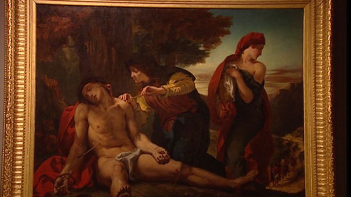 Telediario 1 - Exposición de Eugene Delacroix