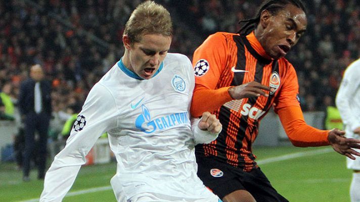 Champions League - Shakhtar 2-2 Zenit San Petersburgo