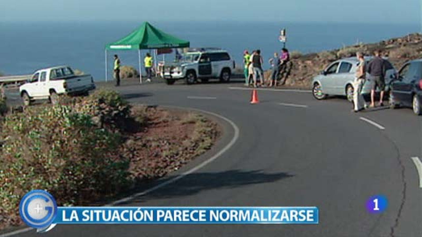 - La situación parece normalizarse en El Hierro