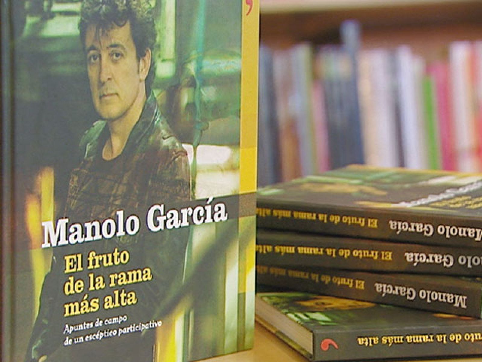 Manolo García publica disco "Los dias intactos" y libro " El fruto de la rama más alta"