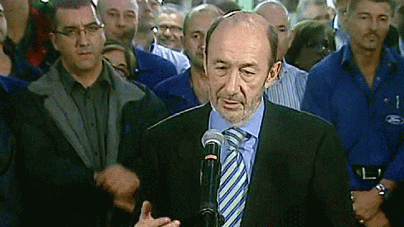 Rubalcaba: "La historia  la escriben los que hemos ganado"