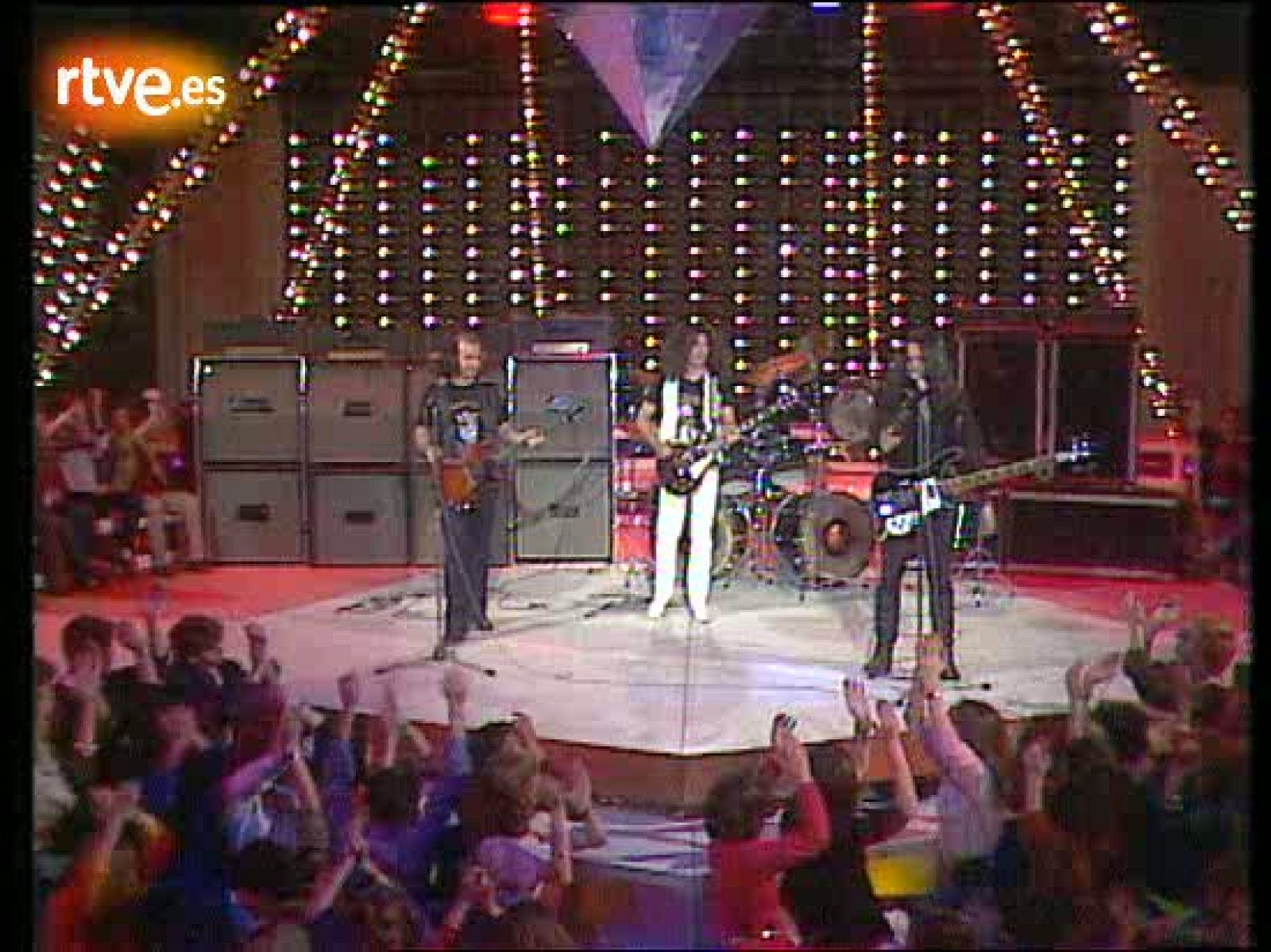 Antonio Flores con Barón Rojo en una edición de 'Aplauso'