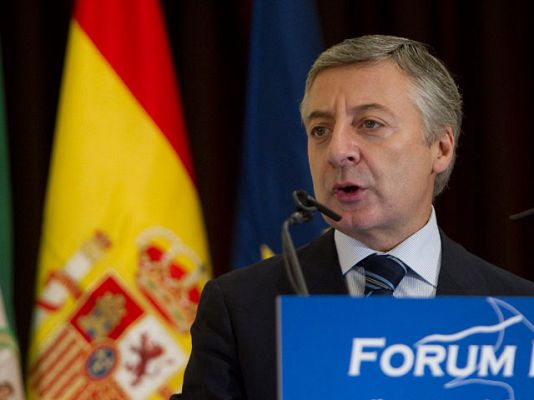 Telediario 1 - José Blanco celebra el fin de ETA