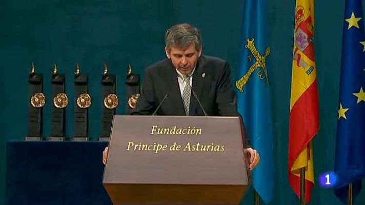 Premios Princesa de Asturias - Premios Príncipe de Asturias-Discurso de Arturo Álvarez-Buylla