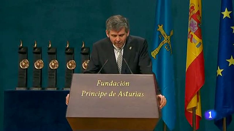Premios Príncipe de Asturias-Discurso de Arturo Álvarez-Buylla