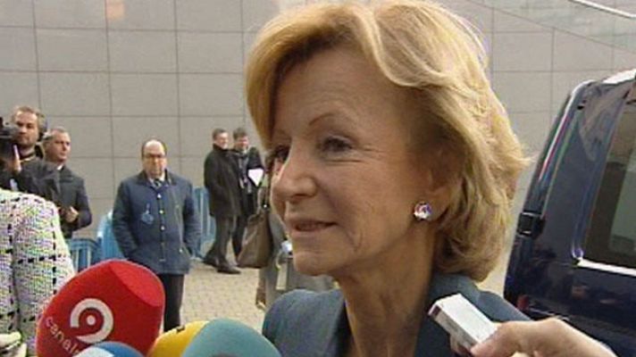 Telediario 1 - Exigencias a los bancos europeos