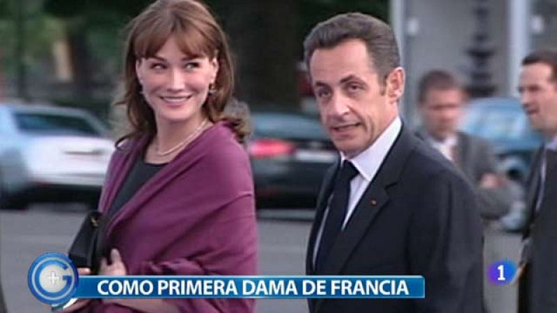 Carla Bruni, artista y primera dama.