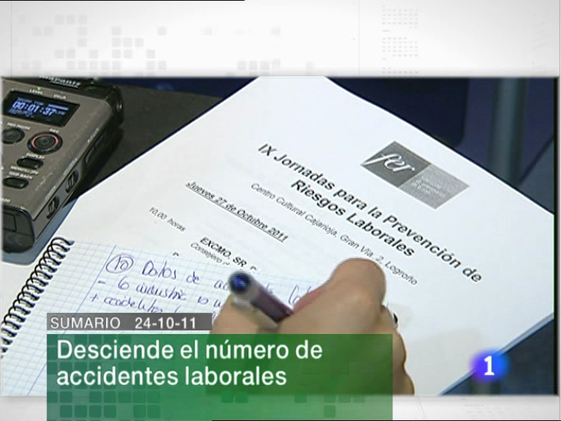 Informativo Telerioja - 24/10/11 | Ver
