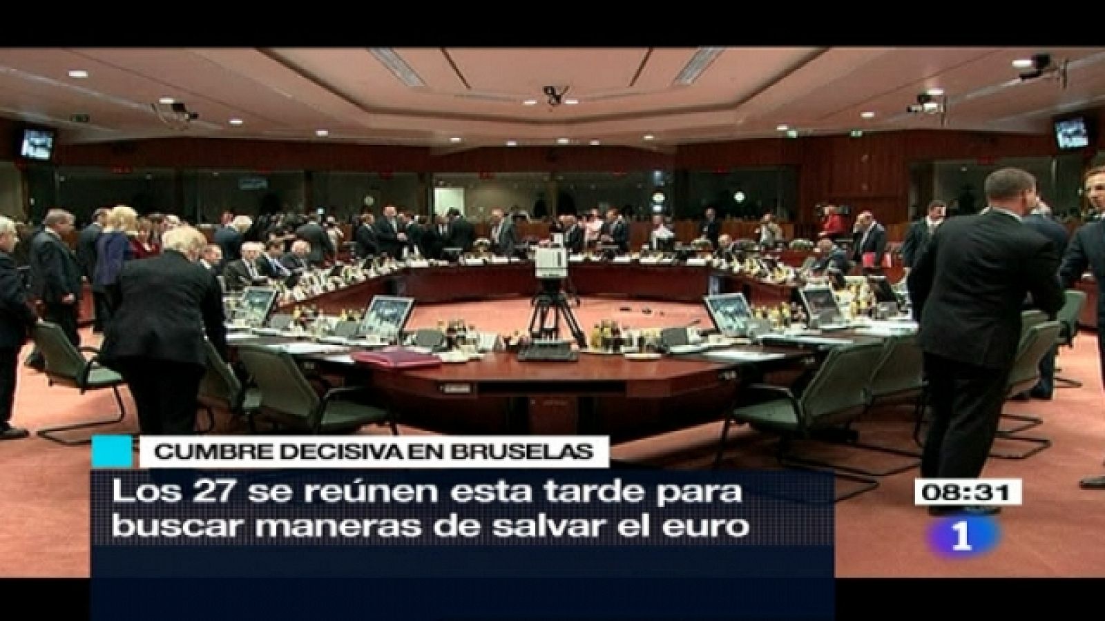 Telediario - 8.30 horas - 26/10/11 - Ver ahora