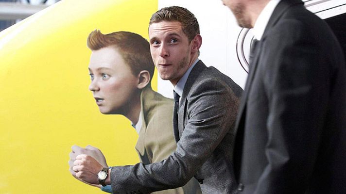 Telediario 1 - Jamie Bell presenta 'Las aventuras de Tintín' en Madrid