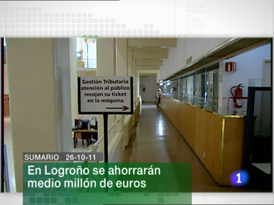 Informativo Telerioja - Telerioja en 2' - 26/10/11