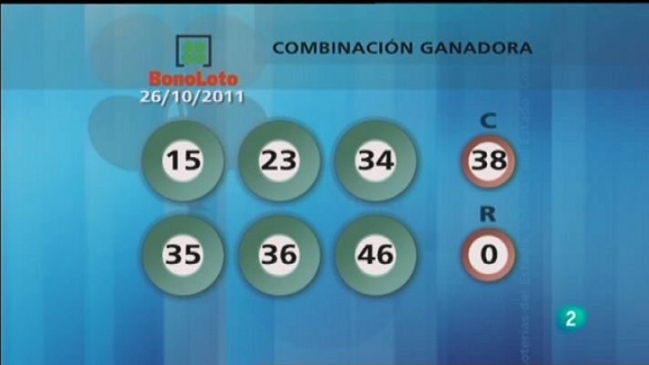 Loterías - Lotería diaria - 26/10/11